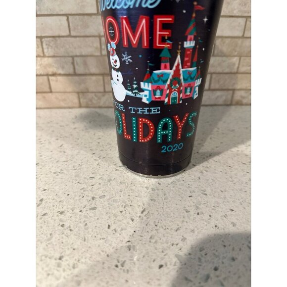 2020 Disney Vacation Club Parks DVC Home For Holidays Christmas Tervis Tumbler - Picture 6 of 7